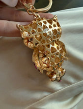 Load image into Gallery viewer, Crystal Encrusted "Wise Owl" Bling Keychain